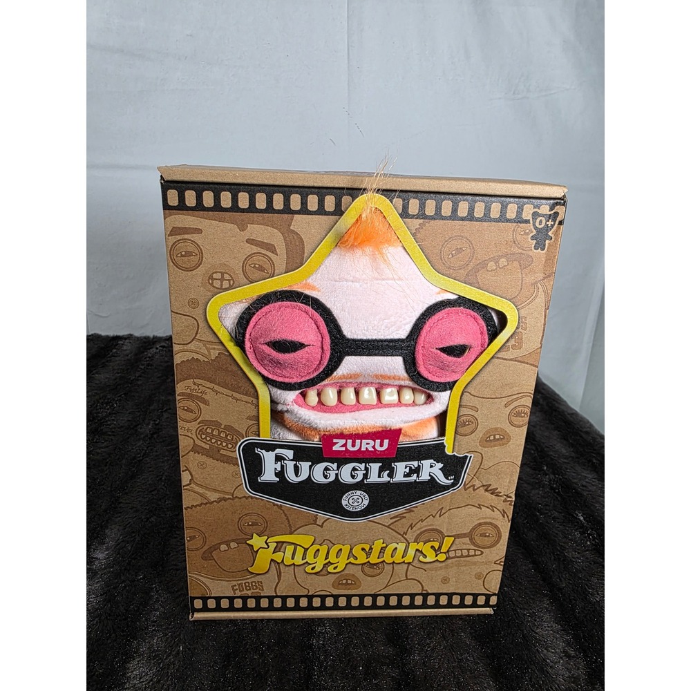 Fuggler Fuggstars Gunky Goober Ed Sheeran Inspired Plush Monster NIB